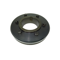 F100H Tyre Coupling Flange Taper Fit H to suit 2517 bush - H Flange bush goes in from Hub or outside 