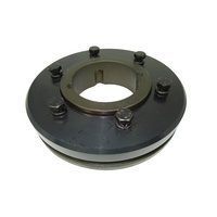 F110F Tyre Coupling Flange Taper Fit F to suit 3020 bush - F Flange bush goes in from Front or inside