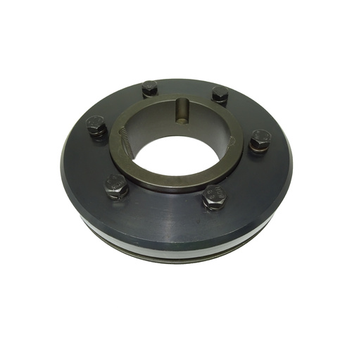F110H Tyre Coupling Flange Taper Fit H to suit 3020 bush - H flange bush goes in from Hub or outside